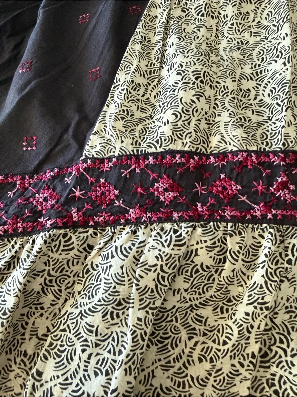 Free People bohemian patchwork